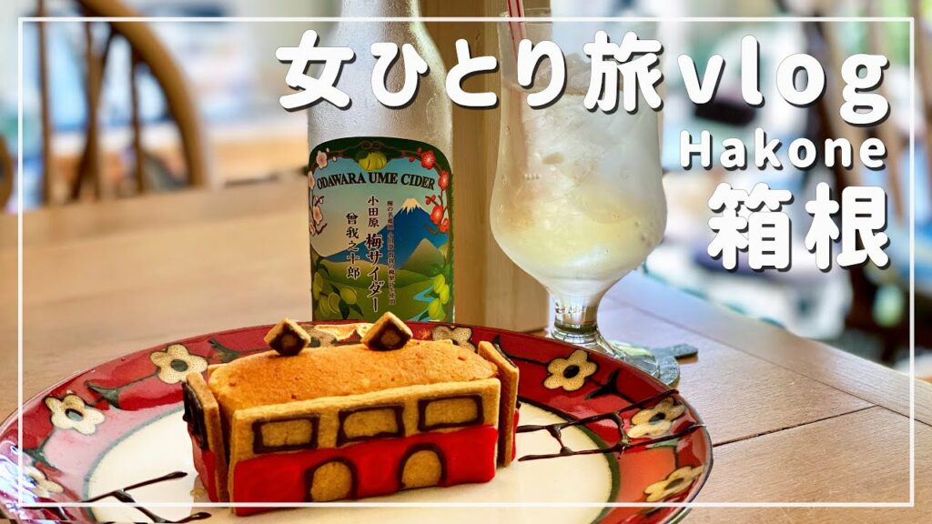 【箱根/女ひとり旅①】特急ロマンスカーで行く久々の旅行!強羅のかわいいカフェと自然に感動