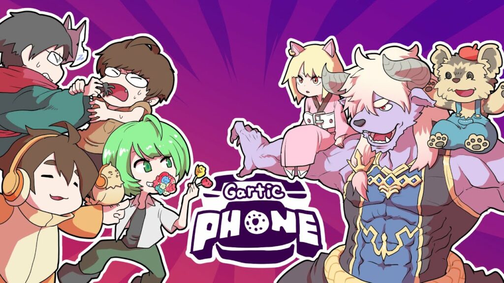 絵師 x ゲーム実況者 YoutuberでGartic Phone