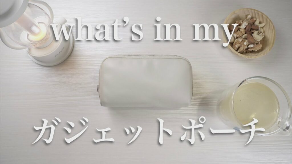 【what's in my ガジェットポーチ】#0002ポーチの中身
