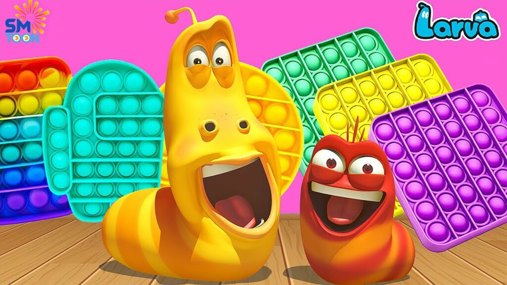 新しいゲーム😉 New LARVA ラーバ 2021  🔥 いたずら幼虫 ⭐ ベストアニメ 🍕 Best Episodes Collection 🙃 アニメ短編 🍔 SMToon ジャパン