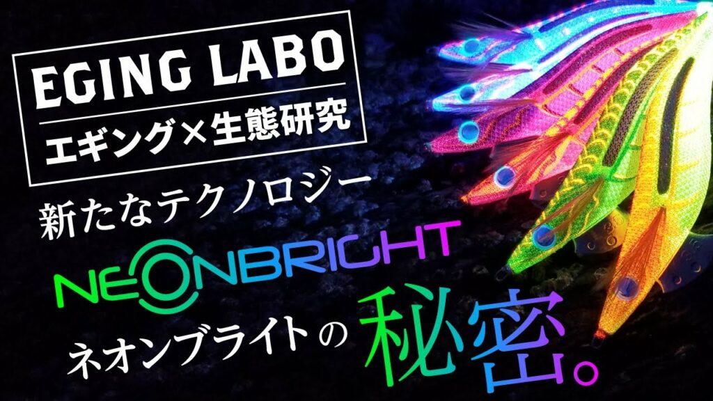 【エギングラボ】VOL.7 YAMASHITAの新たなテクノロジー ネオンブライト“ネオブラ”とは!?