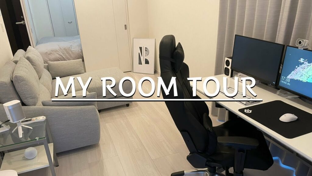 一人暮らし21歳ゲーム実況者の部屋紹介!!