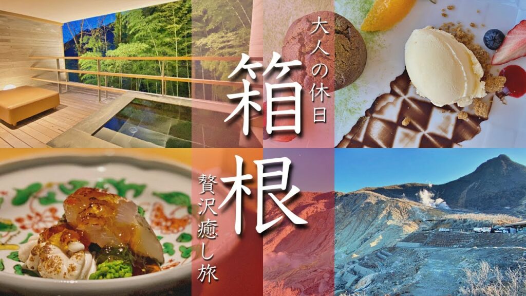 【箱根旅行vlog】観光グルメに高級温泉旅館宿泊の大満喫1泊2日でした! 大涌谷/ポーラ美術館/仙石原すすき/金乃竹塔ノ澤【Japan/Hakone/Onsen】