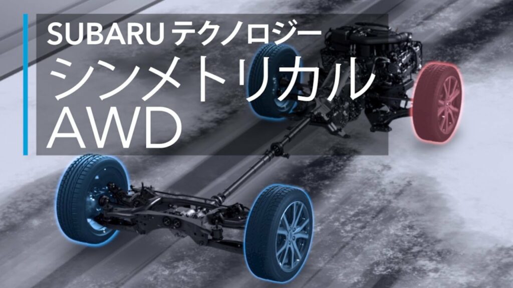 SUBARUテクノロジームービー【シンメトリカルAWD】