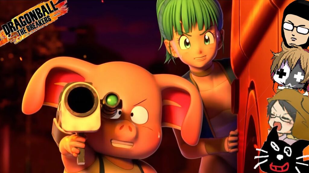 【4人実況】今話題のオンラインゲーム『 戦闘力5の一般市民になって戦うドラゴンボール 』が面白すぎる