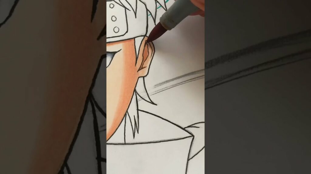 Drawing Shisui Uchiha | Copic Arts | JCL #Shorts