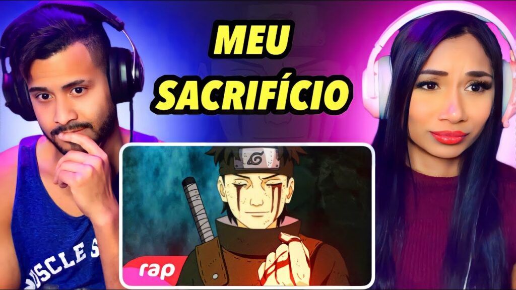 REAGIMOS AO RAP DO SHISUI | MEU SACRIFÍCIO | NERD HITS
