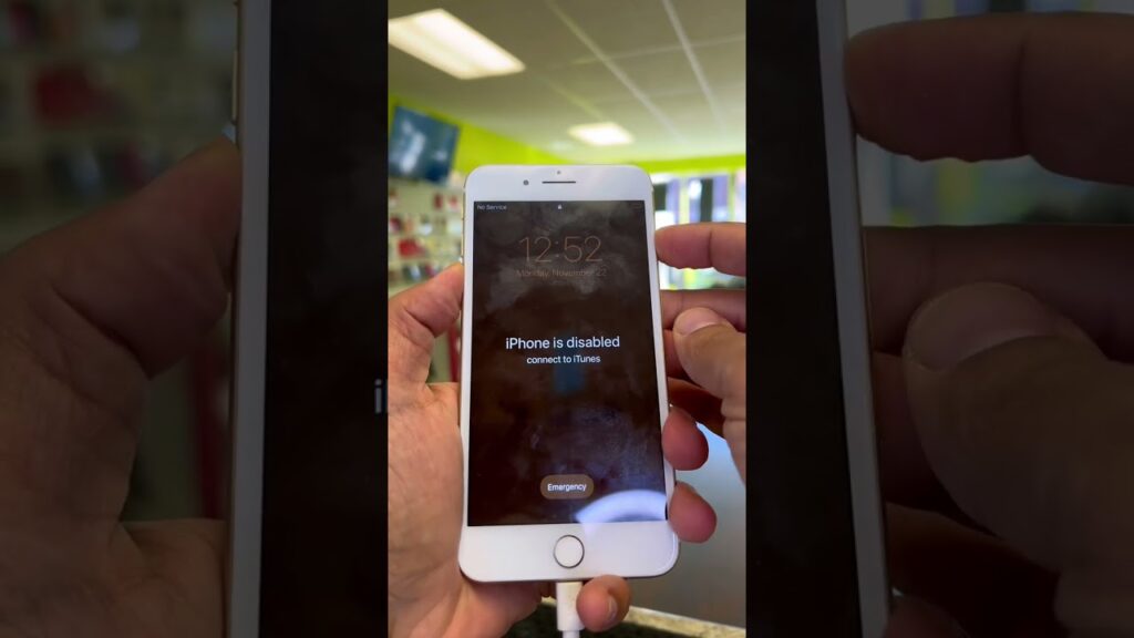 Little kid changed the passcode on his phone and doesn’t remember now 😱#shorts #apple #iphone #ios