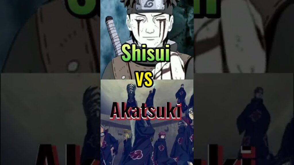 Shisui vs Akatsuki