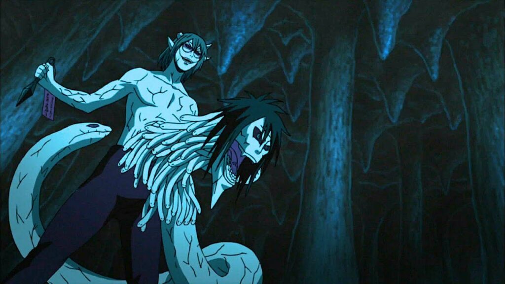 イタチはカブトを無力にするために究極の「イザナミ」を使用しました | Itachi used the ultimate Izanami making Kabuto helplessly scream