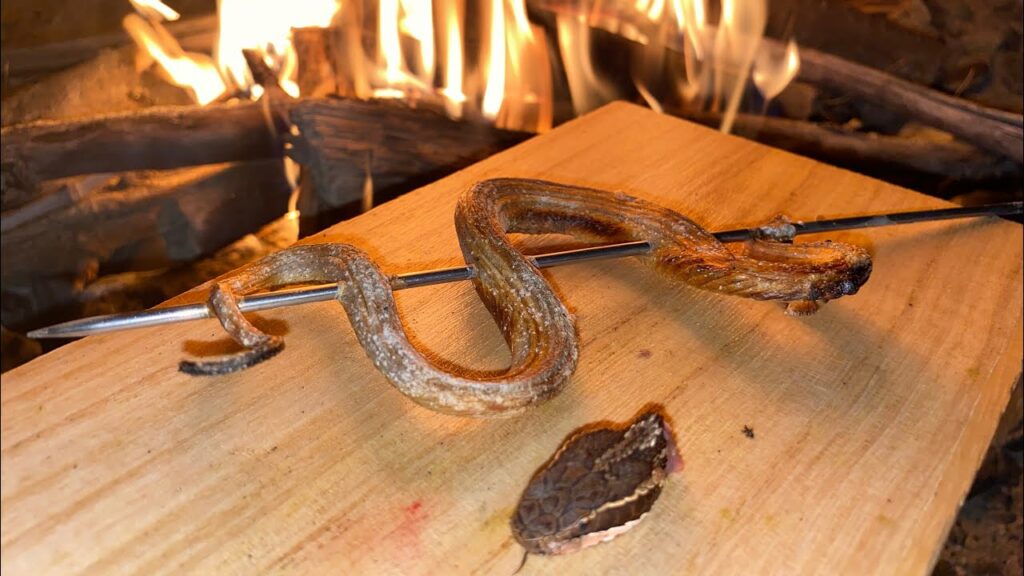 ヘビは最高のサバイバル食