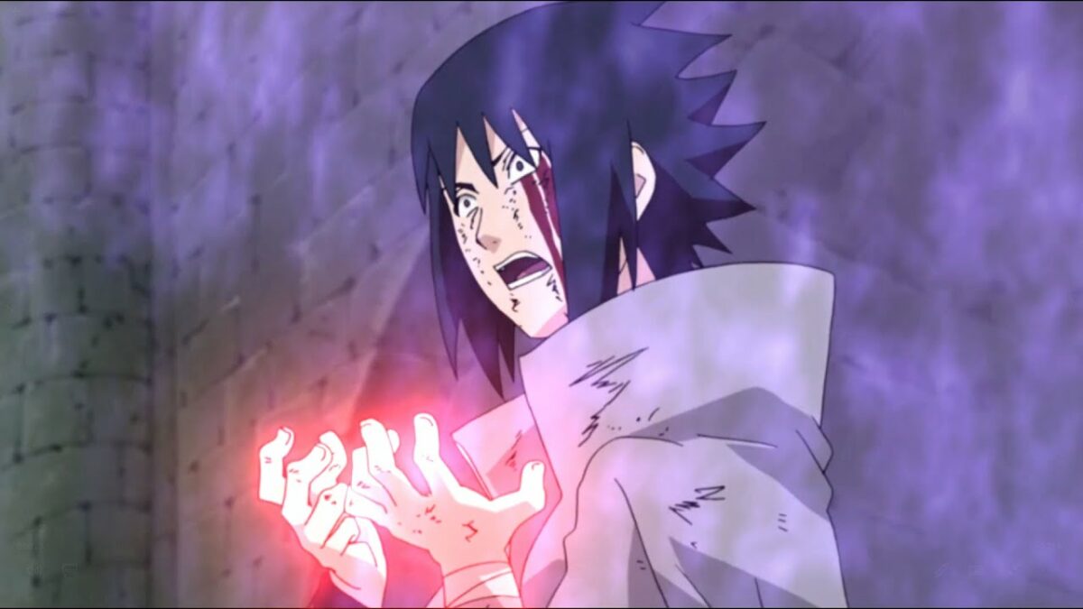 NARUTO 複製セル画⑧ 【サスケ 万華鏡写輪眼】(C-8) ぴえろ 公式