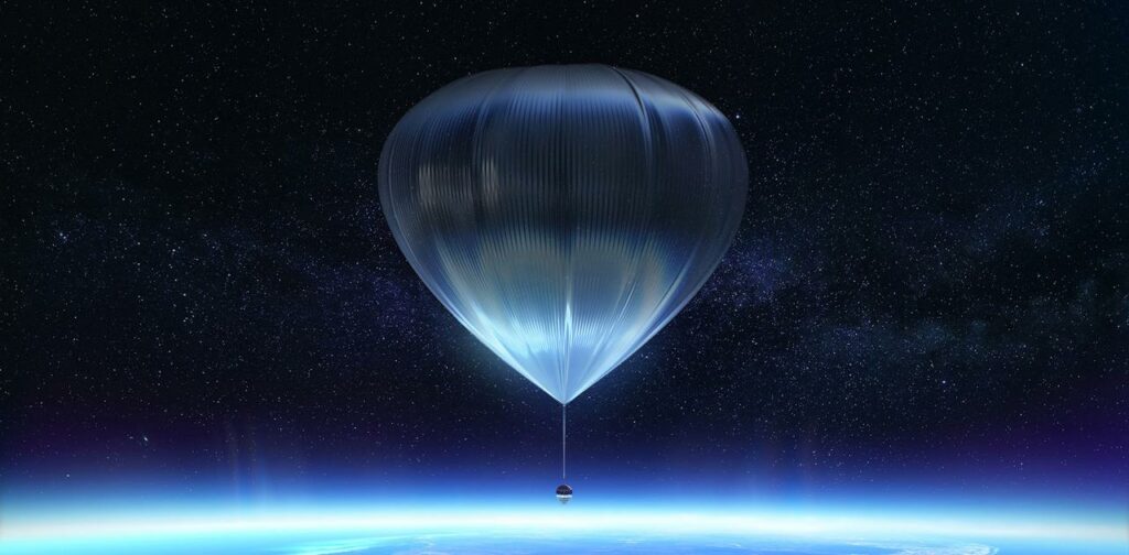 気球型宇宙船で行く往復6時間の宇宙旅行、約1600万円