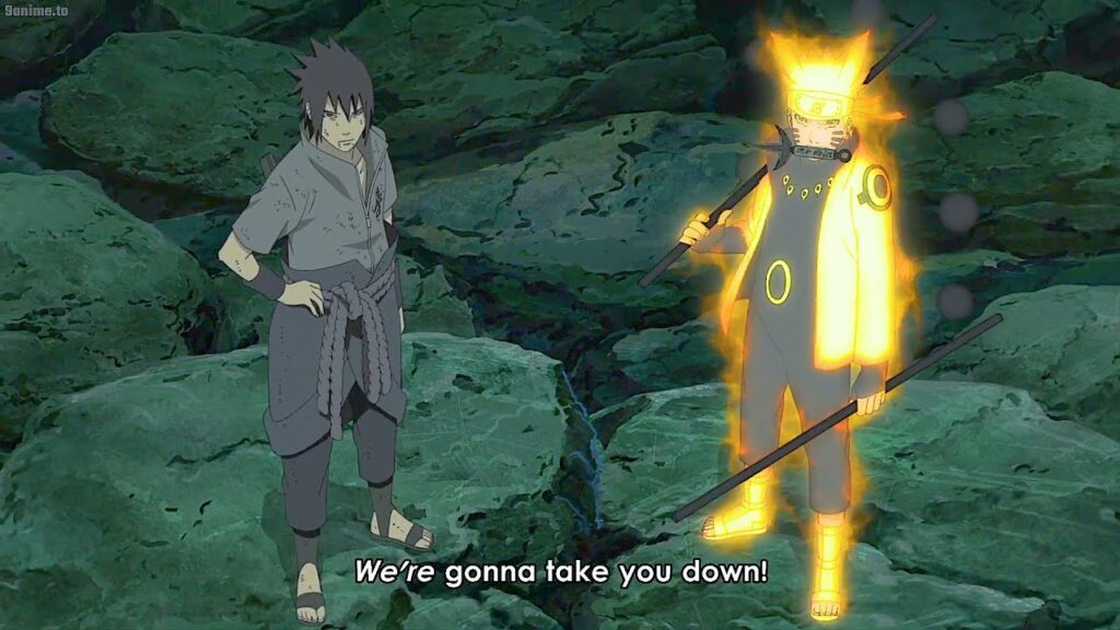 ナルトは六道仙人モードを取得しう ち はは輪廻眼を取得し、両方ともマダラと対峙するために戻ります|Naruto & Sasuke vs Madara with Six Paths Sage power