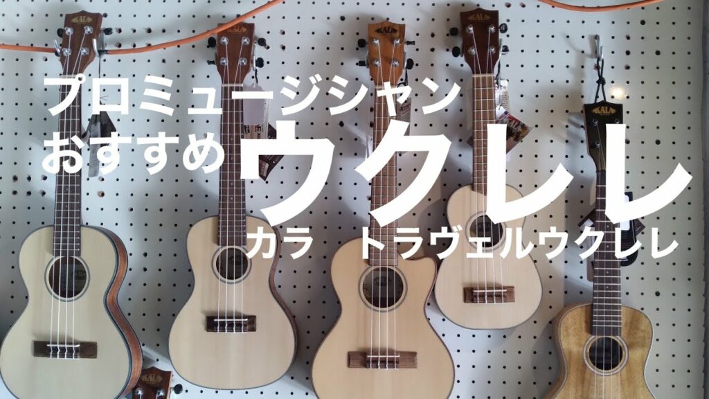 知って得する プロミュージシャンお勧め  KALA トラベルウクレレ