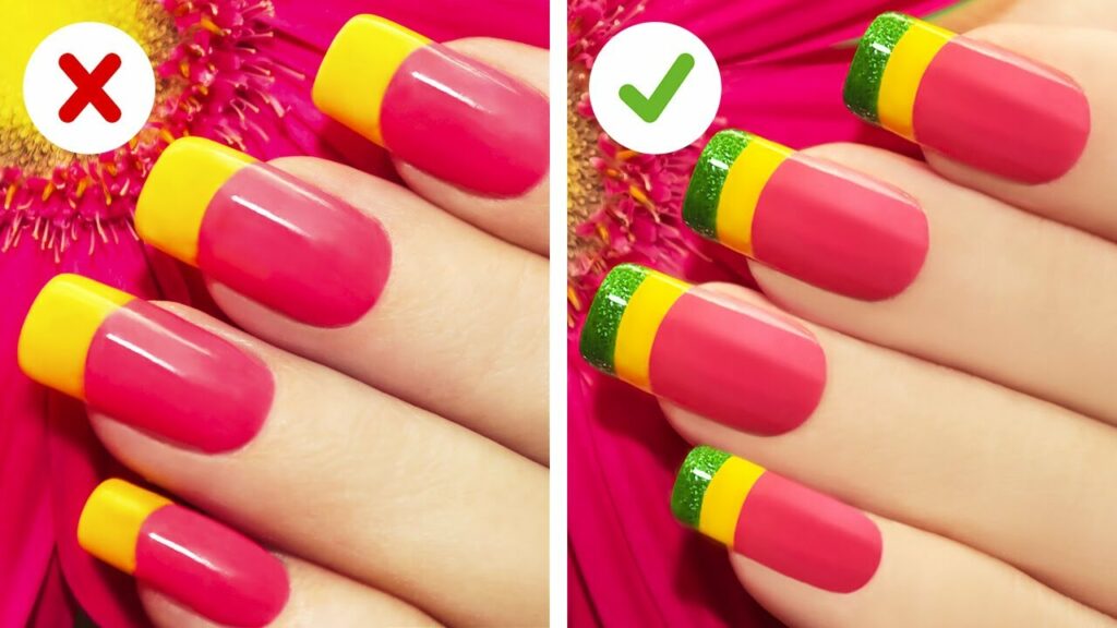 すっごく効果的なネイルアートのアイデアと美容ガジェットとヘアカラーのテクニック