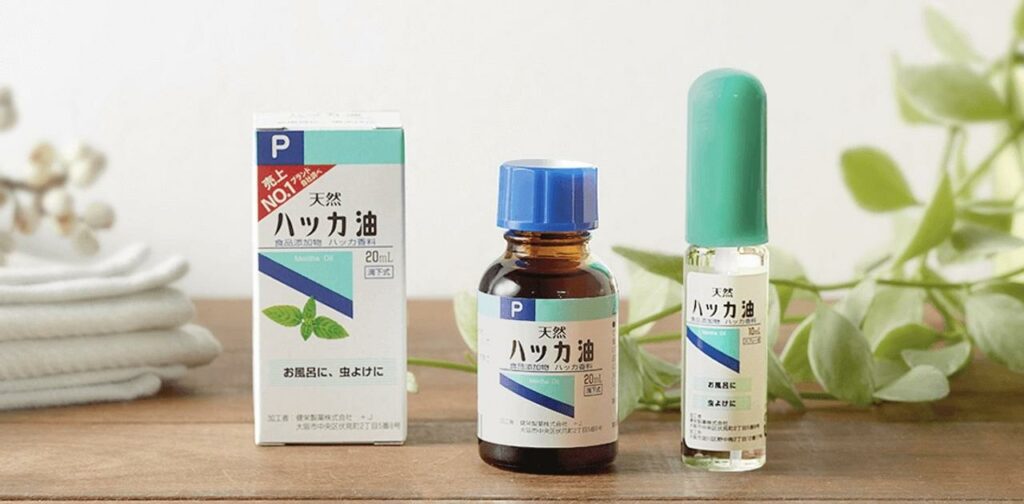 ハッカ油のスプレー、万能すぎ。すぐにひんやりする上に虫も寄ってこない