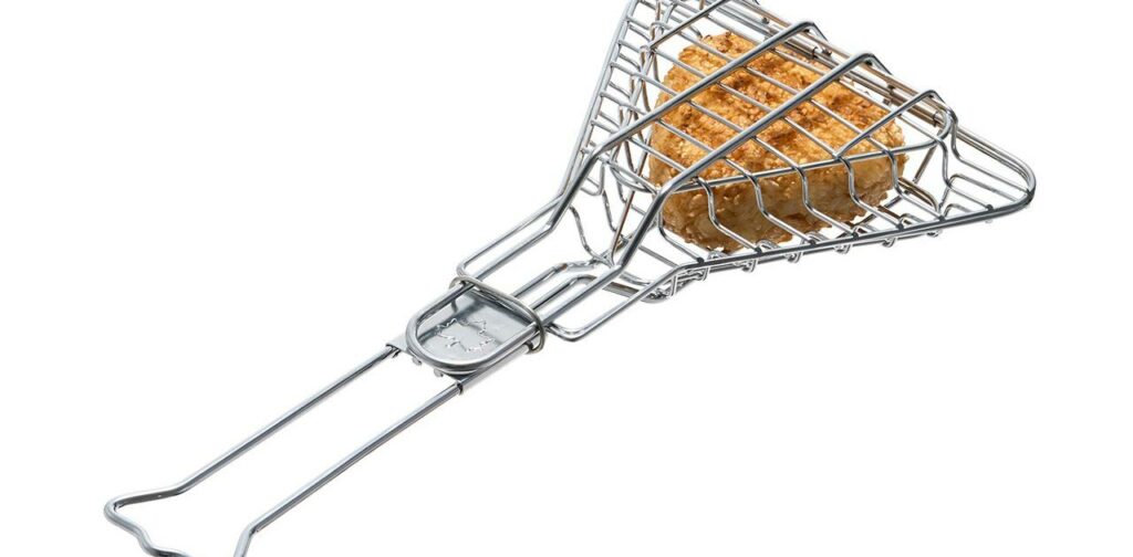 安定感バツグンで崩れない。おいしくできる焼きおにぎり器