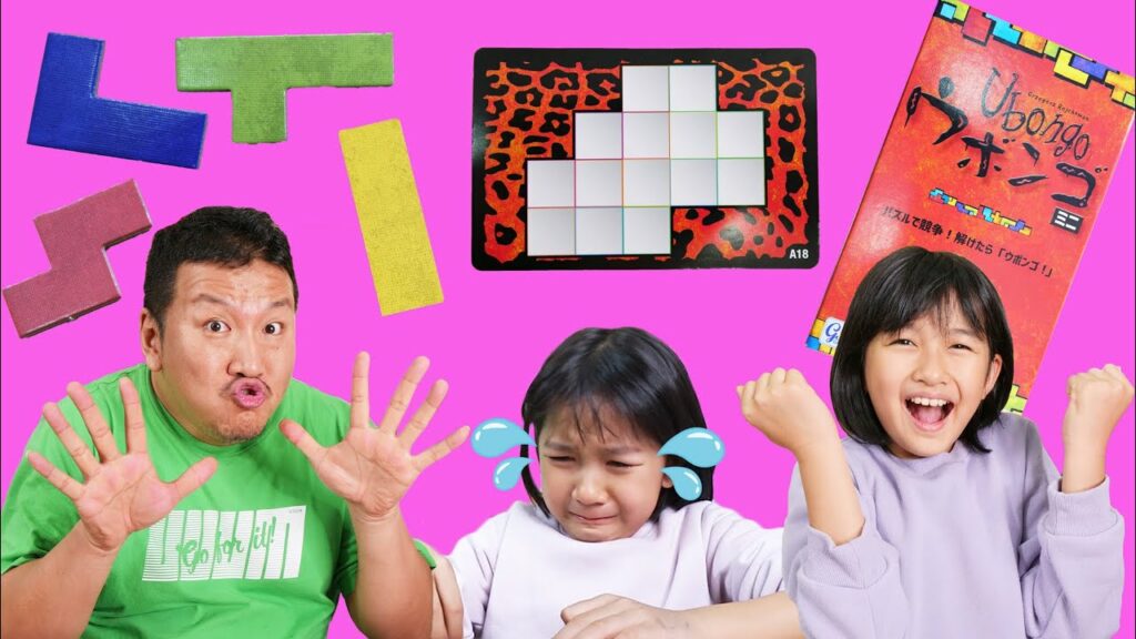 出来たら『ウボンゴ~!!』ウボンゴゲームで家族対決!!himawari-CH