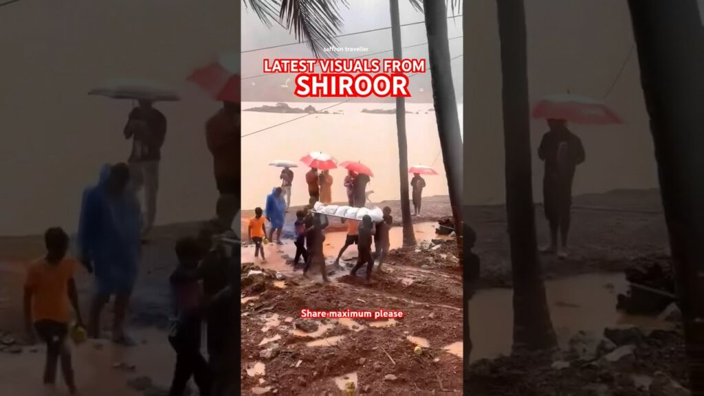 .#travel #shiroor #landslide