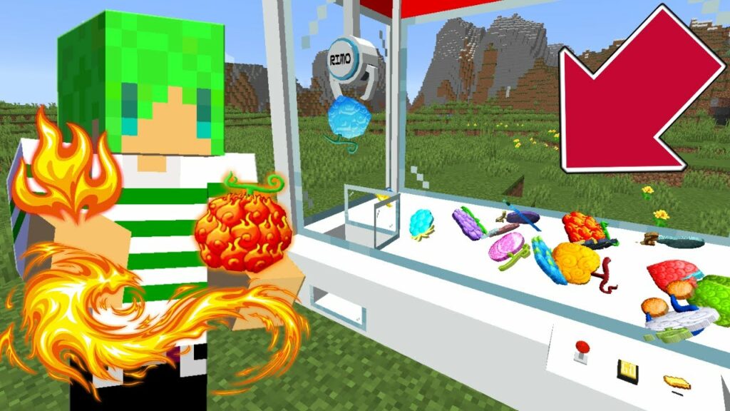 【マインクラフト】クレーンゲームから『悪魔の実』が取れる世界でサバイバルしたら最強すぎた…