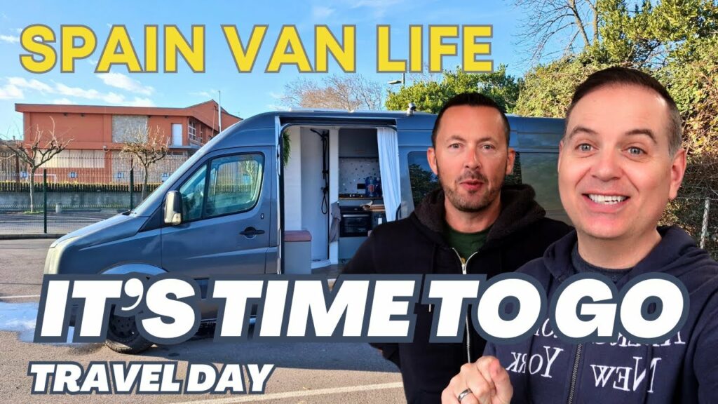 Spain Van Life Travel Day January 2025