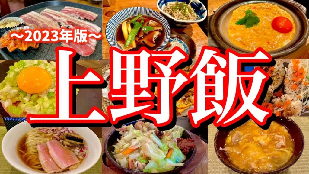 【東京グルメ】上野エリアで飲み歩き!今流行りの店からディープな店まで2日間で美味しい物を食べまくる!(上野/御徒町/アメ横)