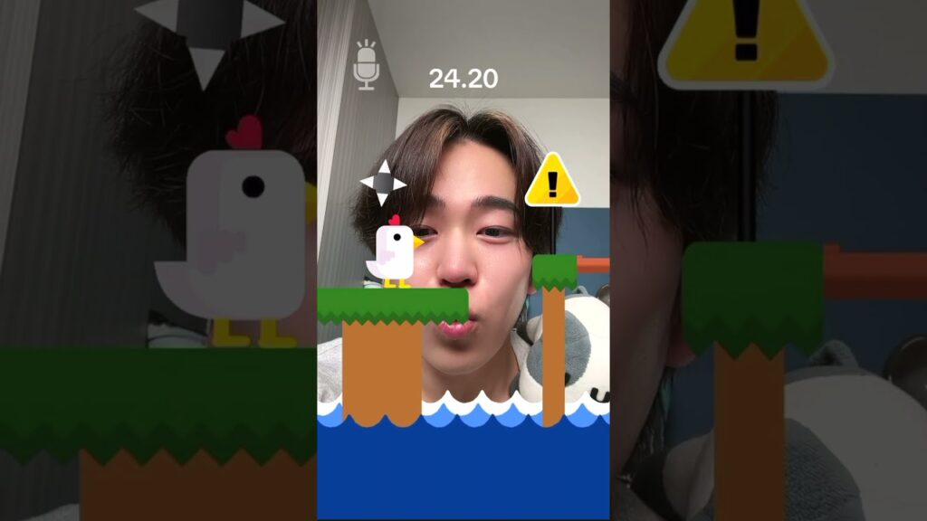 『自分の声』でニワトリをゴールまで運ぶゲームがヤバい